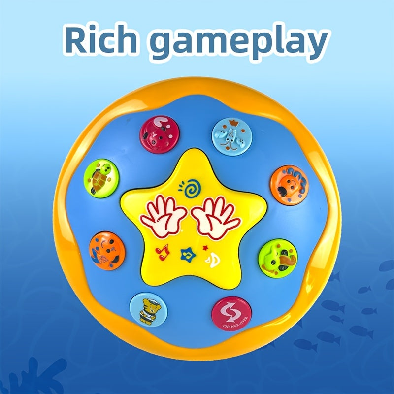 Baby Handtrommel | Muzikaal Educatief Speelgoed met Licht & Geluid