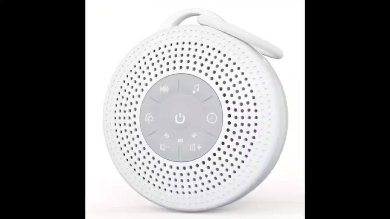 Draagbare Witte Ruis Machine voor Baby's en Volwassenen - Oplaadbare Slaaphulp met 21 Geluiden voor Kinderen, Jongens en Meisjes - Ideaal voor Thuis en op Reis