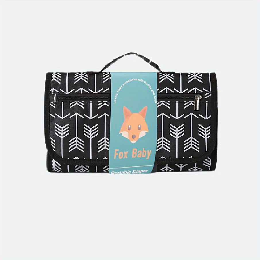 Draagbaar Verschoningsmatje Baby Onderweg - Opvouwbaar Luiermatje voor Jongens en Meisjes - Waterdicht Kraamcadeau