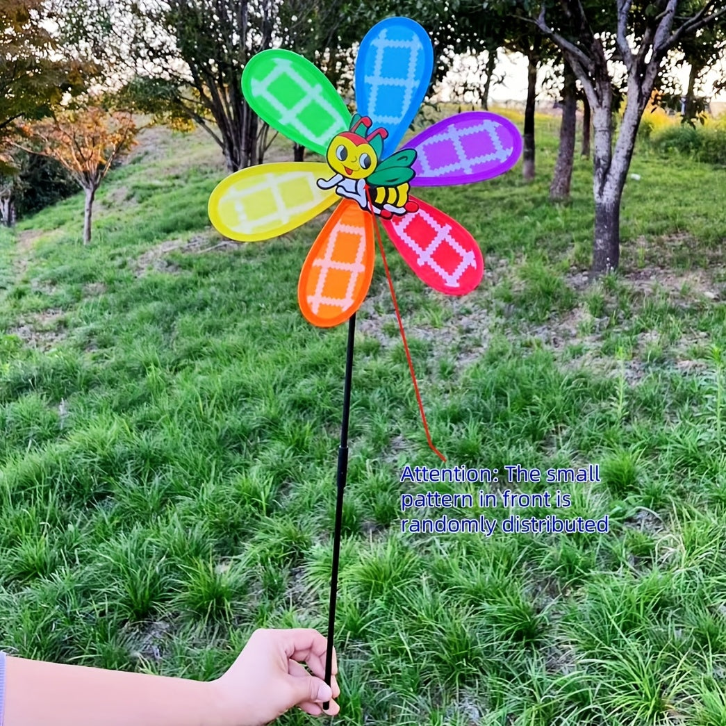 Windmolentjes Insecten-Thema | Dubbel-Laags Speelgoed voor Tuin & Decoratie