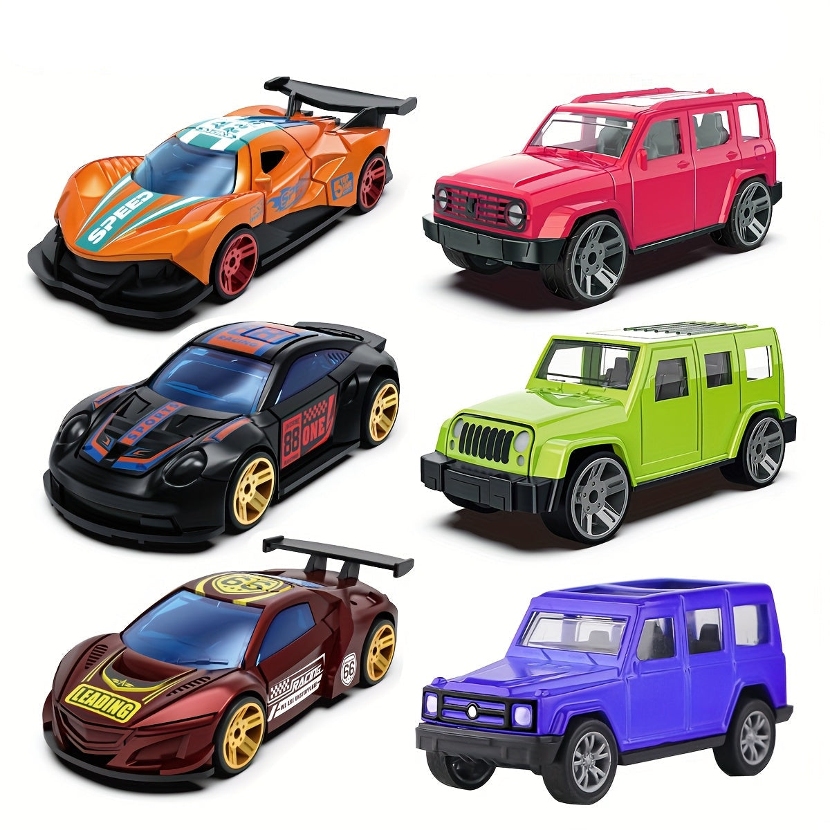 Kleurveranderende Raceauto’s Kinderen | Magisch Zinklegering Speelgoed, Warm/Koud Effect
