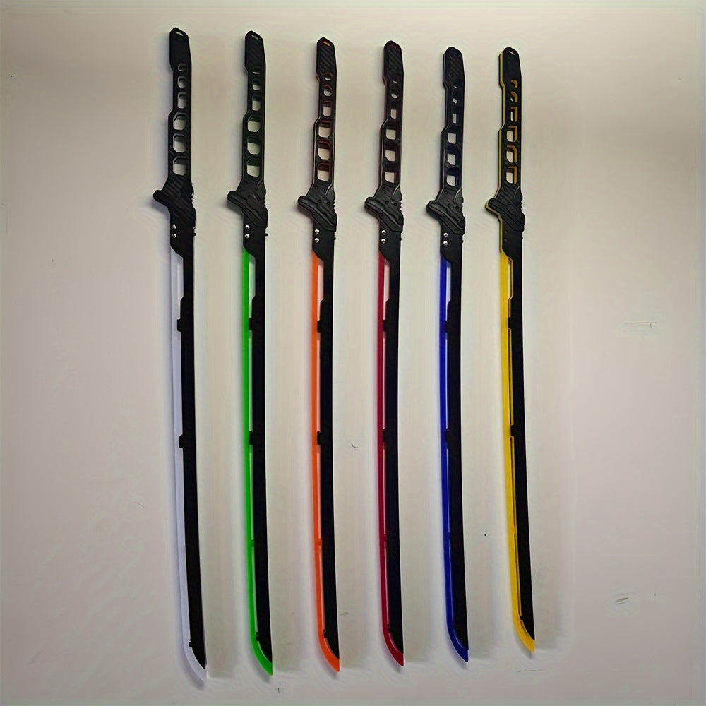 LED Samoerai Zwaard - 80cm Cyberpunk Katana Acryl met Verlichtingsfunctie - Cadeau voor Cosplay- en Animefans