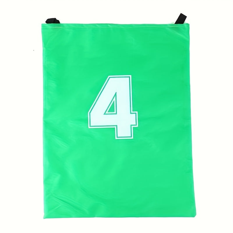 Canvas Springzakken Set voor Kinderen – 4-Delige Zakloop Spelset in Vrolijke Kleuren | Duurzaam Polyester voor Buitenspellen, Verjaardagen & Familieplezier vanaf 3 Jaar