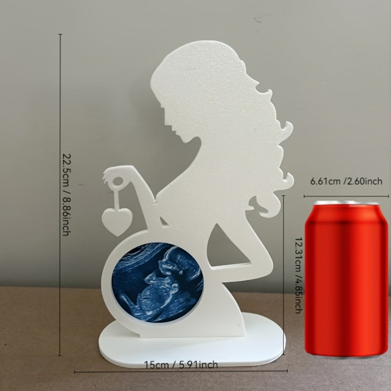 Echografie fotolijst boho stijl | Zwangerschap souvenir