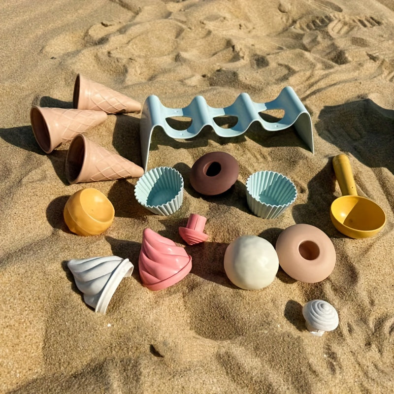 Strand Speelgoed Handgetrokken Auto Set | Zeezand Graafschop Tool voor Zand en Water Spel | Geschikt voor Jongens en Meisjes