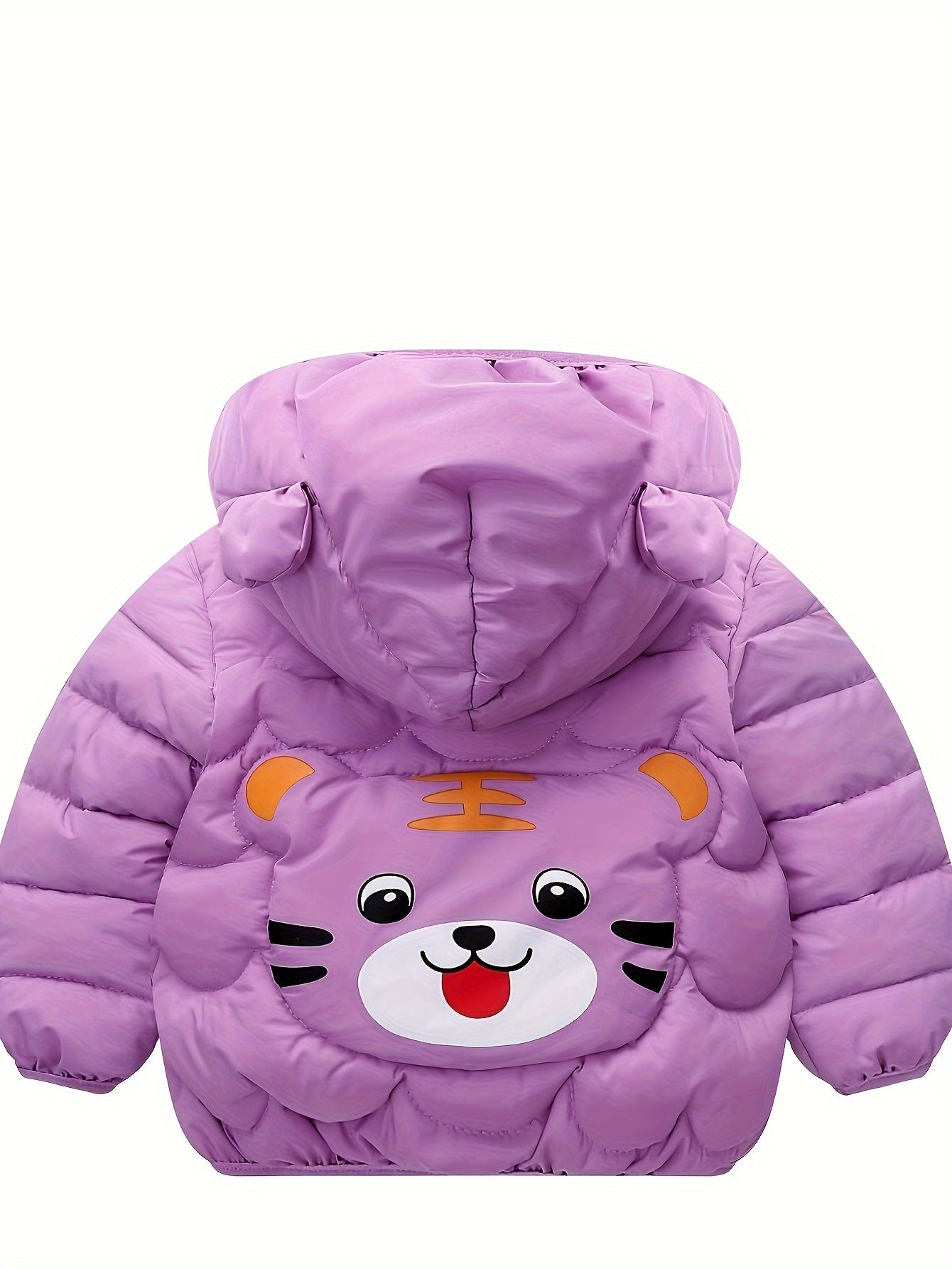 Schattige Dieren Winterjas voor Baby en Peuter (0-3 Jaar) - Gevoerde Kinder Parka met Capuchon voor Jongens en Meisjes - Warme Herfst/Winter Buitenkleding