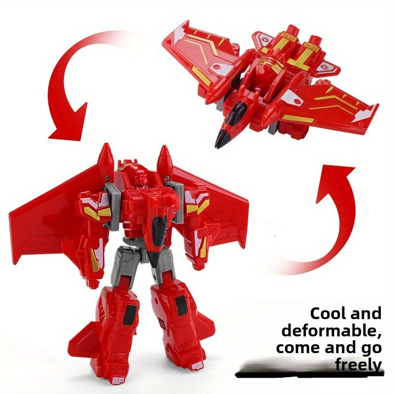 2-Pack Transformerende Mini Robot Auto’s | Buigbare Speelgoedvoertuigen – Duurzaam & Leuk Cadeau voor Kinderen
