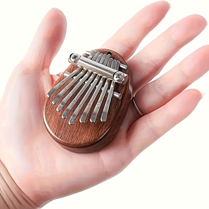 Mini Kalimba 8 Toetsen | Vingerduim Piano Muziekinstrument, Cadeau Jong & Oud