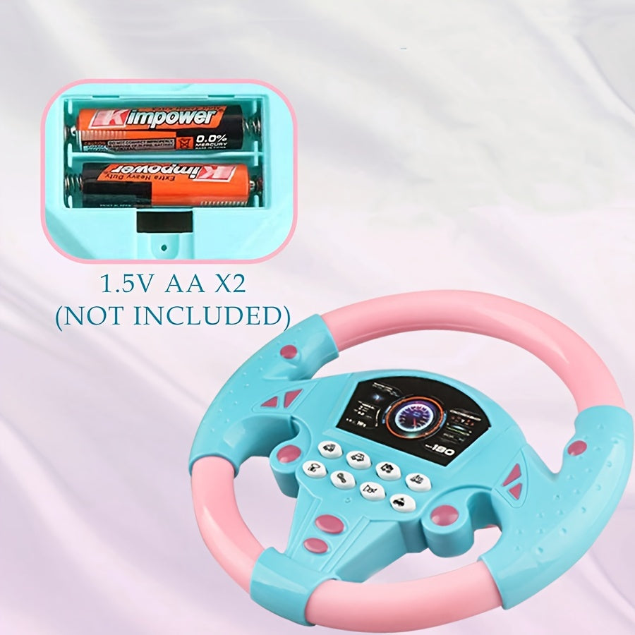 Educatief Stuur Speelgoed | Simulatie Rijdende Game met Geluidseffecten | Perfect Rollenspel Cadeau