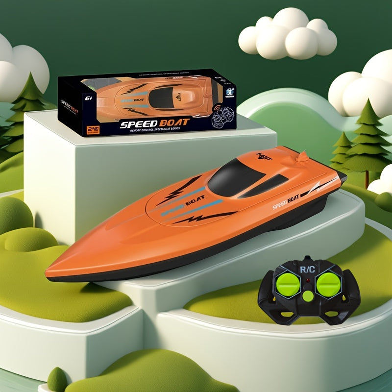 Platte RC Boot met Afstandsbediening | Elektrisch Waterspeelgoed voor Kinderen – Bad- & Buitenspeelplezier