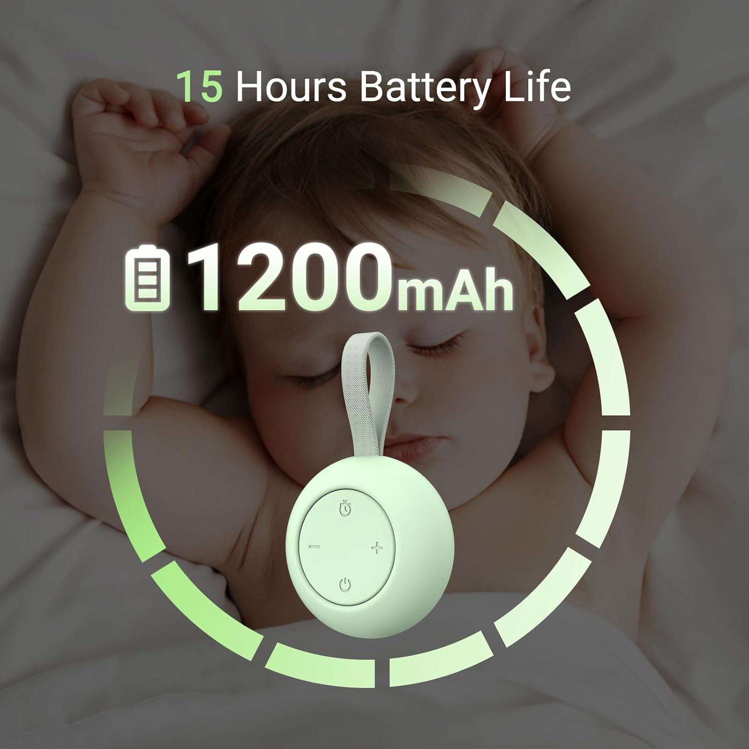 Baby white noise machine  | Slaapt rustig overal en altijd