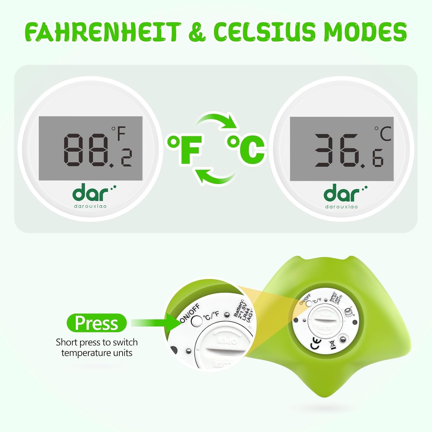 Baby badthermometer digitaal | drijvende thermometer met kleurwaarschuwing & veiligheid
