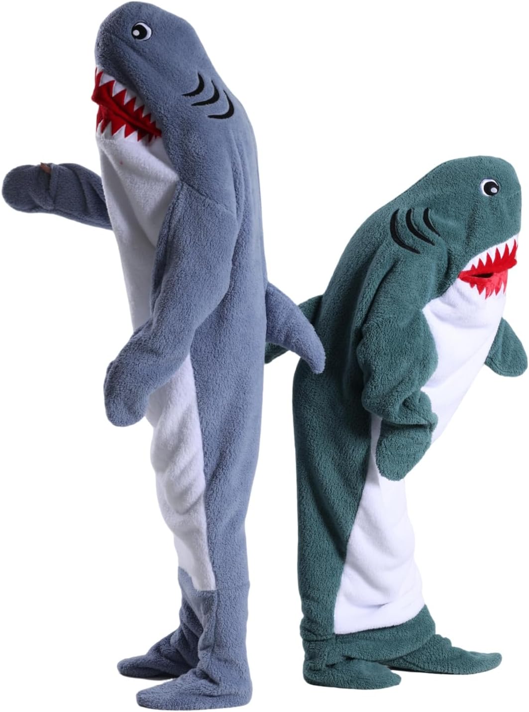 Haai hoodie volwassenen & kinderen | Cosplay kostuum & warme deken