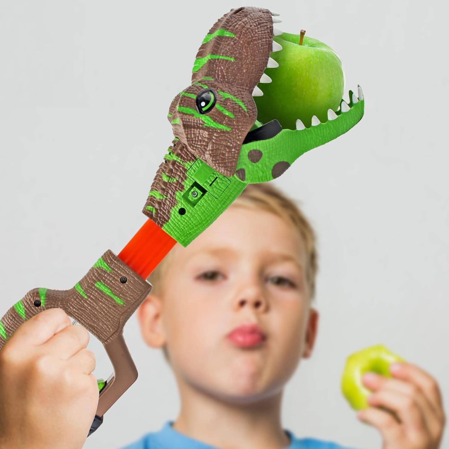 Dinosaurus Speelgoed Met Geluid & Licht | Jurassic Grijper Klauw | T-Rex Robot Hand | Dino Chomper Kinderspeelgoed 3+