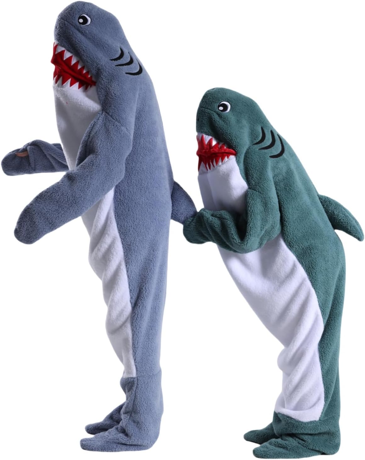 Haai hoodie volwassenen & kinderen | Cosplay kostuum & warme deken