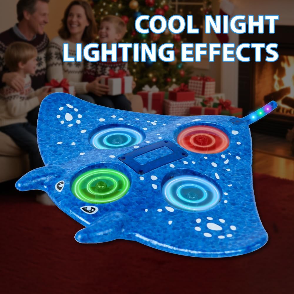 RC Vliegtuig Foam | Afstandsbediening Manta Ray Drone met 360° Stunts, Beginners & Kinderen 8-12