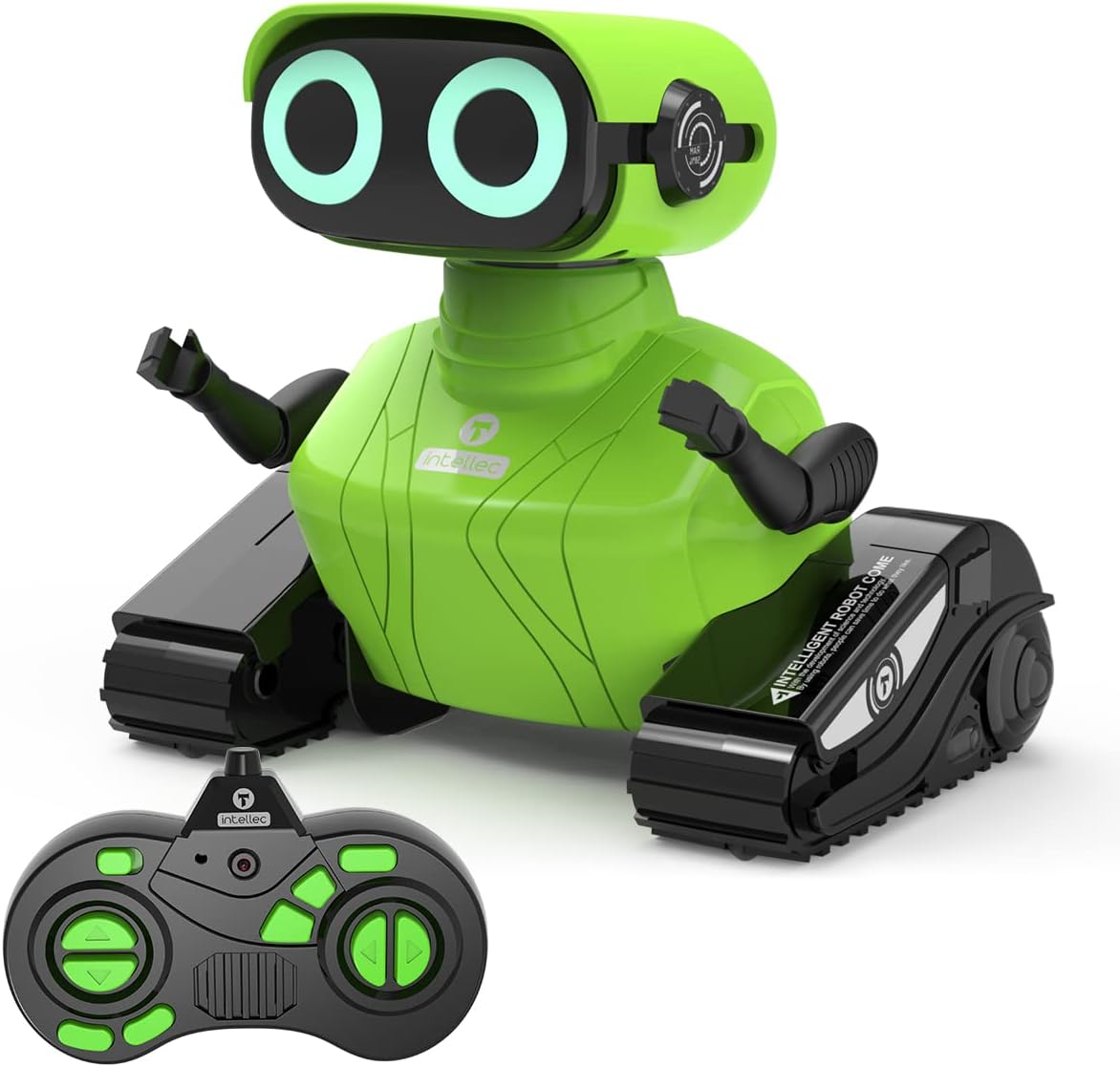 RC robot speelgoed | afstandsbediening LED ogen muziek & dans cadeau 3+ jaar