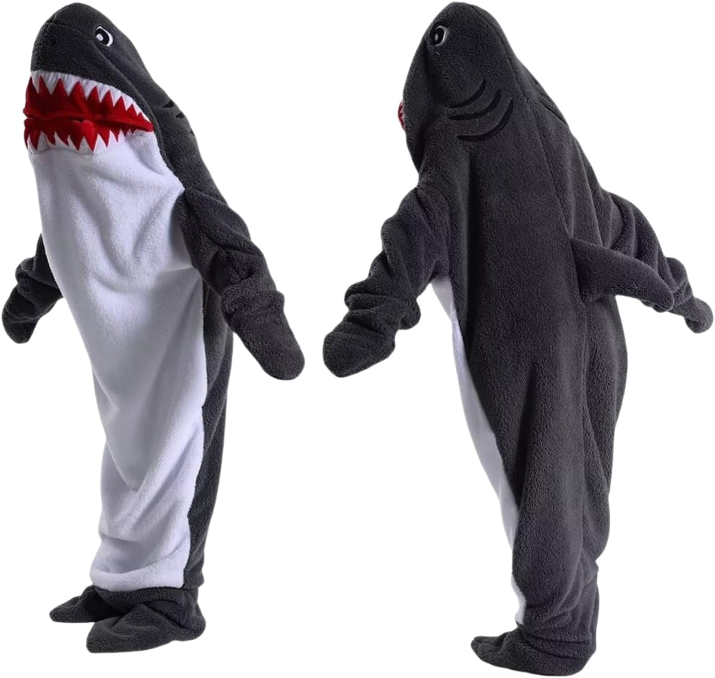 Haai hoodie volwassenen & kinderen | Cosplay kostuum & warme deken