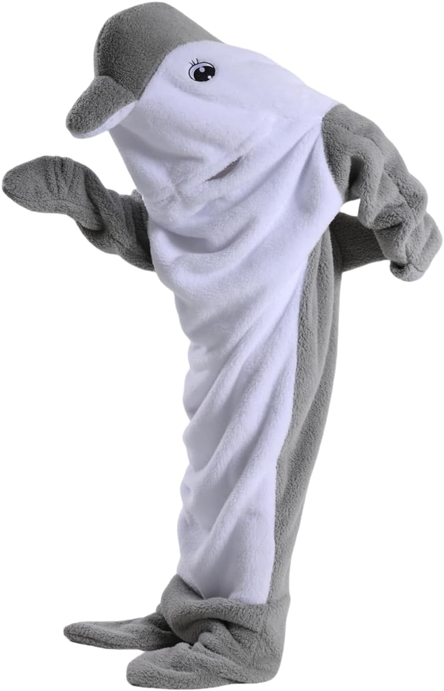 Haai hoodie volwassenen & kinderen | Cosplay kostuum & warme deken