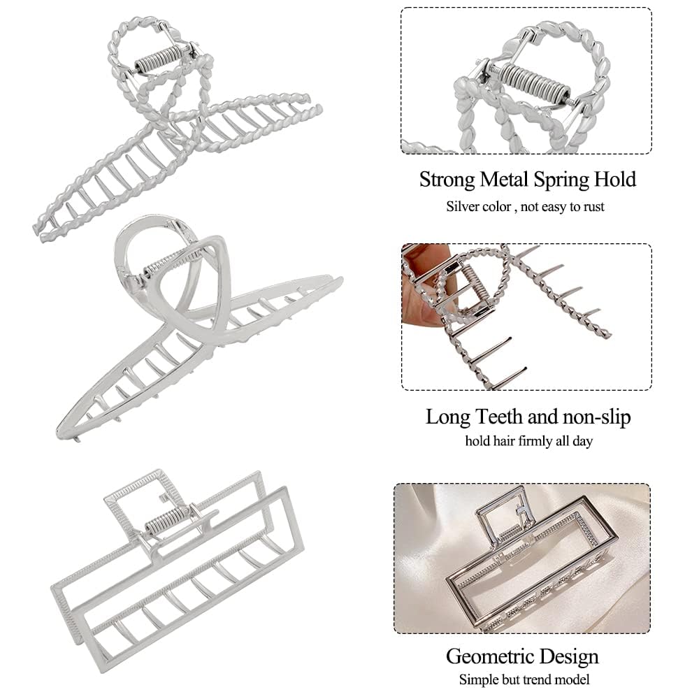 3 stuks spinnenweb schedel haarclips | Grote zwarte haaraccessoires