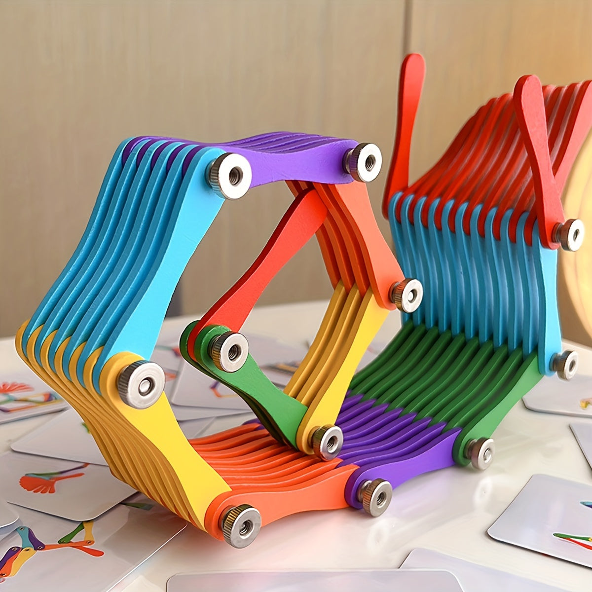 Opvouwbare Bouwblokken Spel | Educatief Denkspel voor Kinderen en Ouders