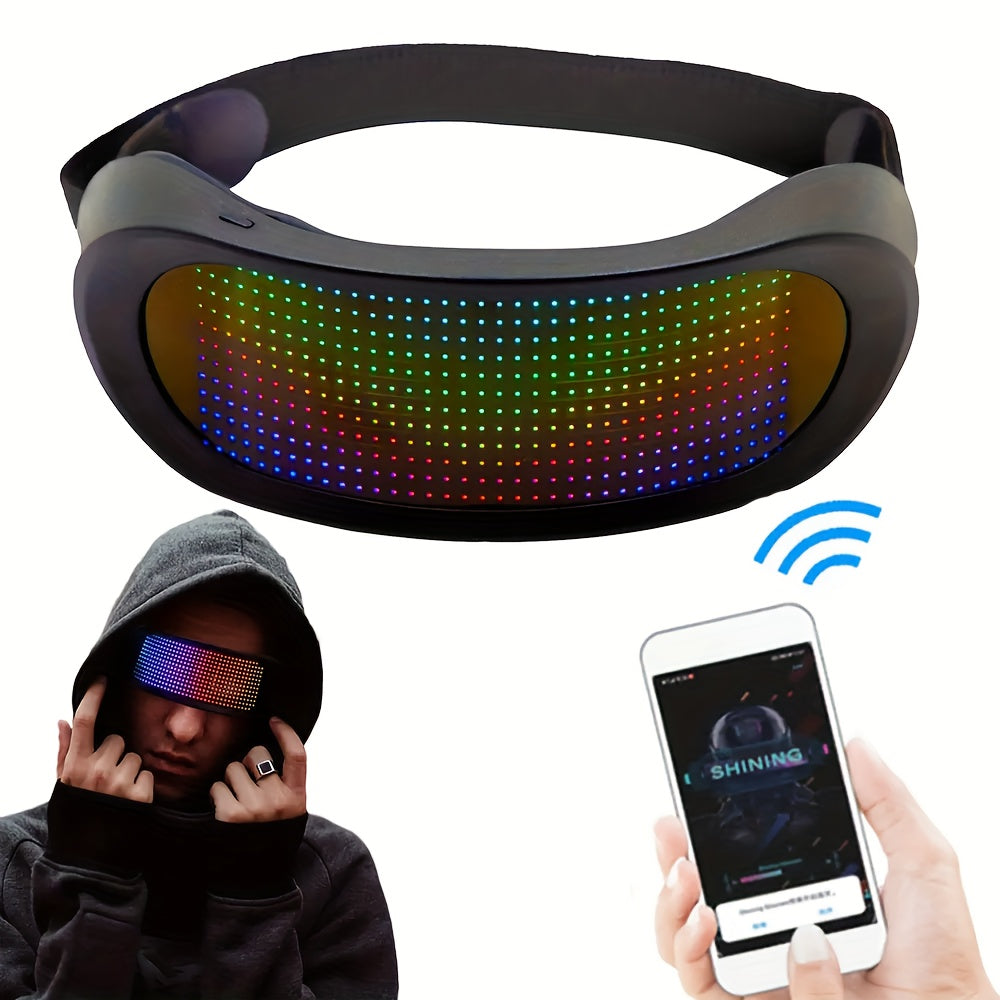 Programmeerbare LED Bril met App | Creëer Je Eigen Lichtshow