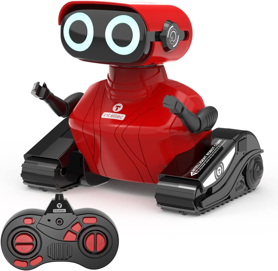 RC robot speelgoed | afstandsbediening LED ogen muziek & dans cadeau 3+ jaar