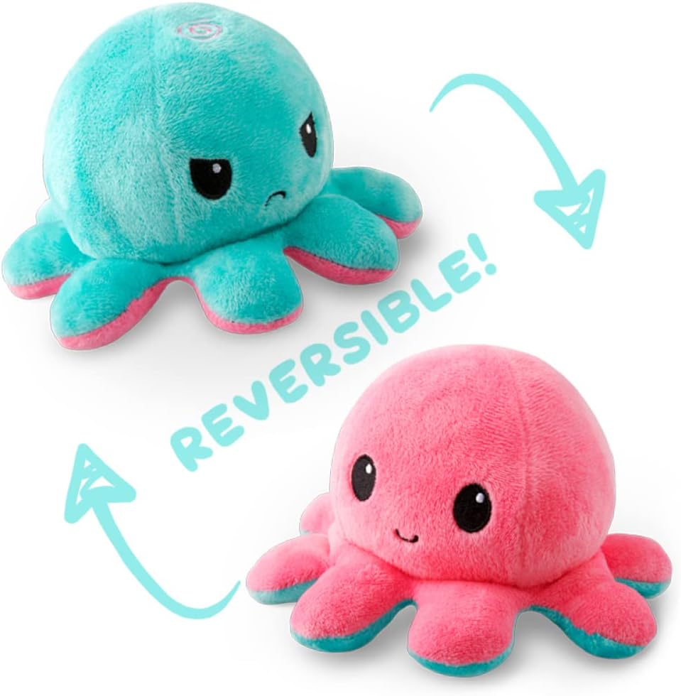 Oorspronkelijke omkeerbare octopus knuffel