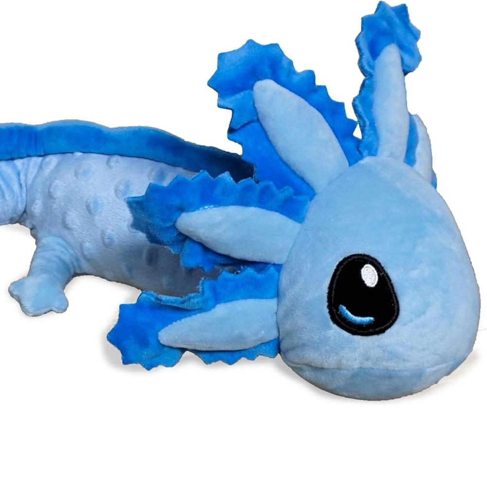 Gewicht Axolotl Knuffel 55cm | 1,1kg Sensorisch Pluche | Kalmerend & Wellness Speelgoed | Voor Kinderen en Volwassenen