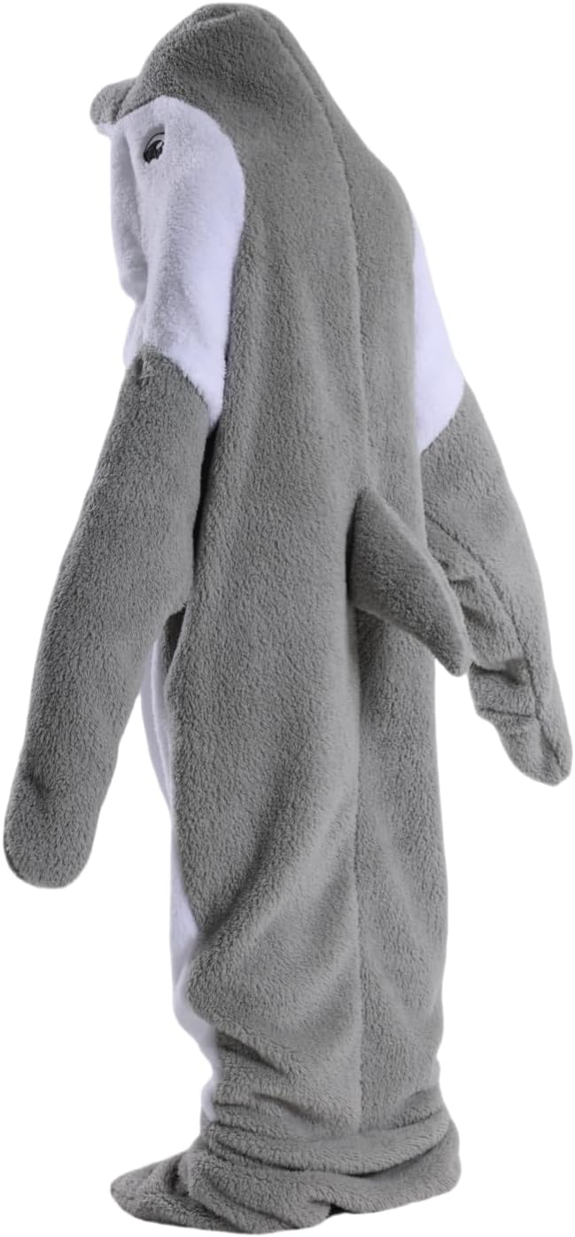 Haai hoodie volwassenen & kinderen | Cosplay kostuum & warme deken