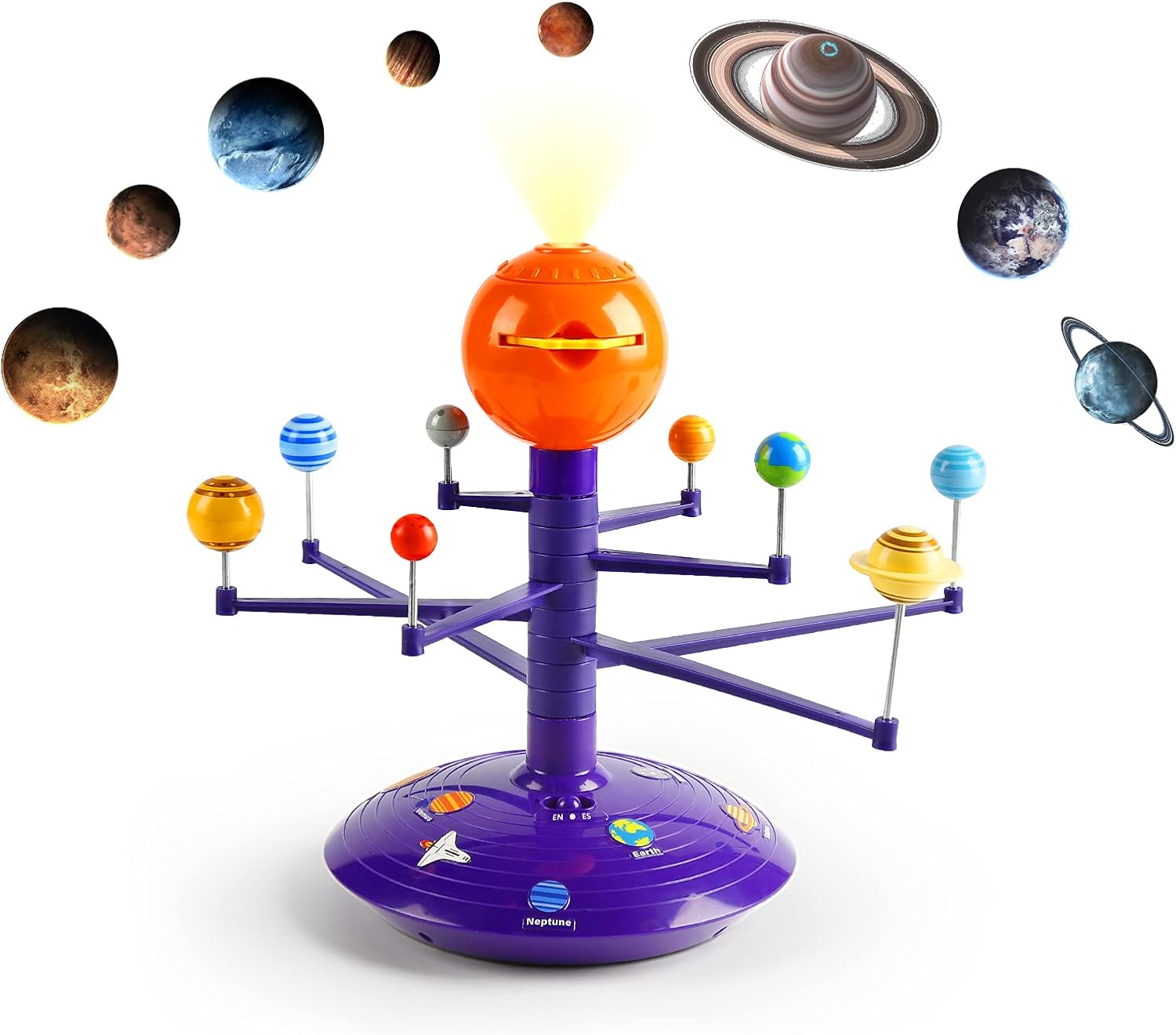 Zonnestelsel Model voor Kinderen | Interactieve Astronomieprojector | Educatief Ruimte Speelgoed 3-5 Jaar