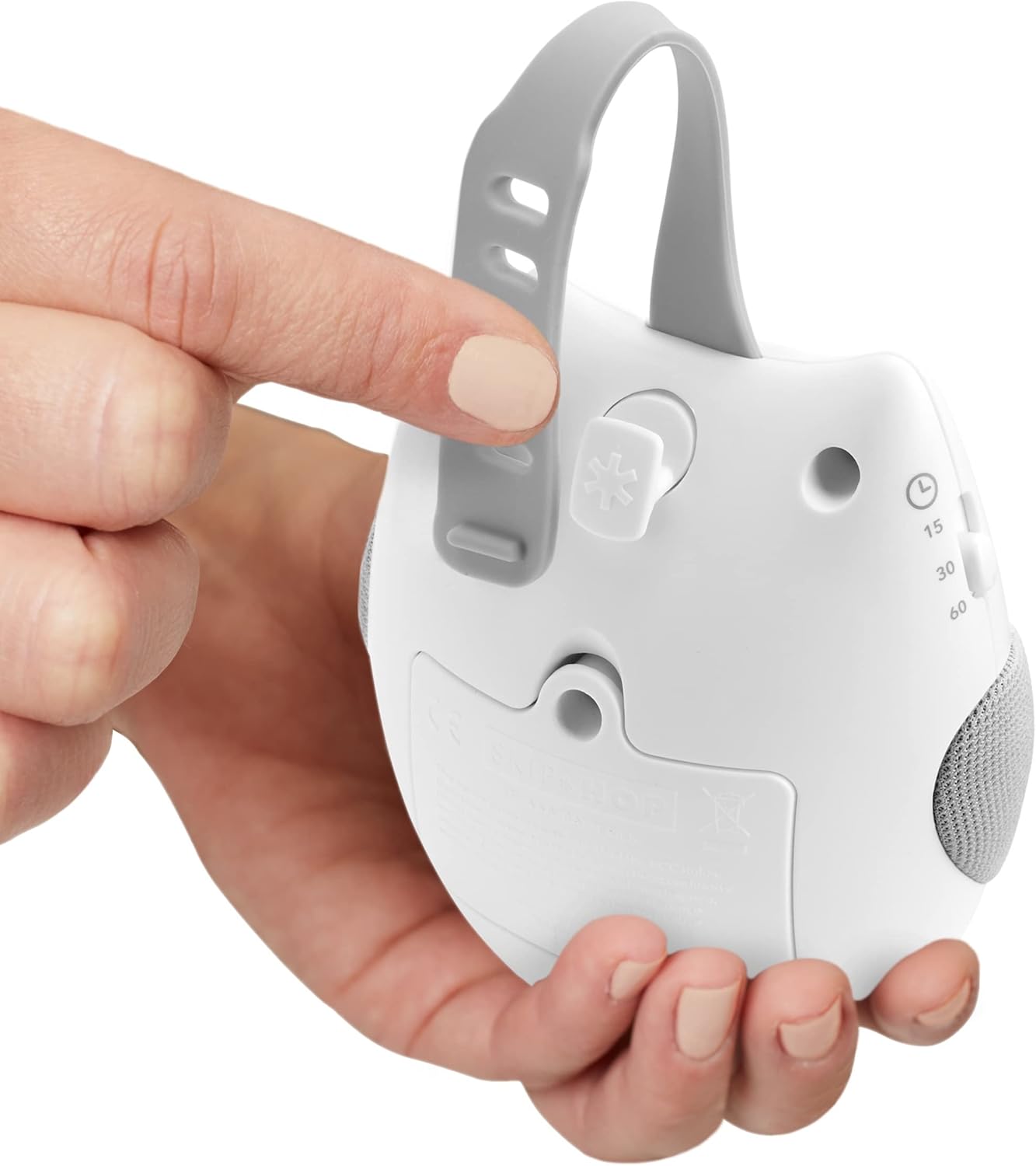 Draagbare Baby Soother | Owl, Muziek & Natuurgeluiden, Volume-instelling & Auto-Off Timer | Must-Have Baby Accessoire