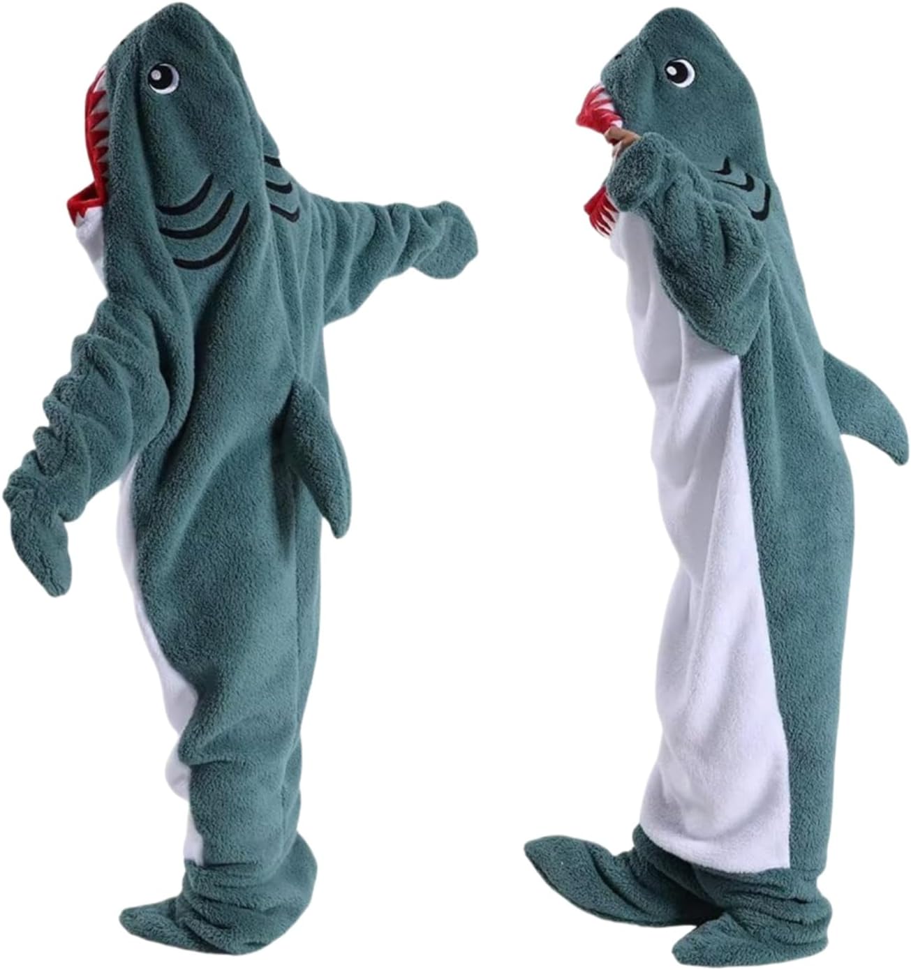 Haai hoodie volwassenen & kinderen | Cosplay kostuum & warme deken