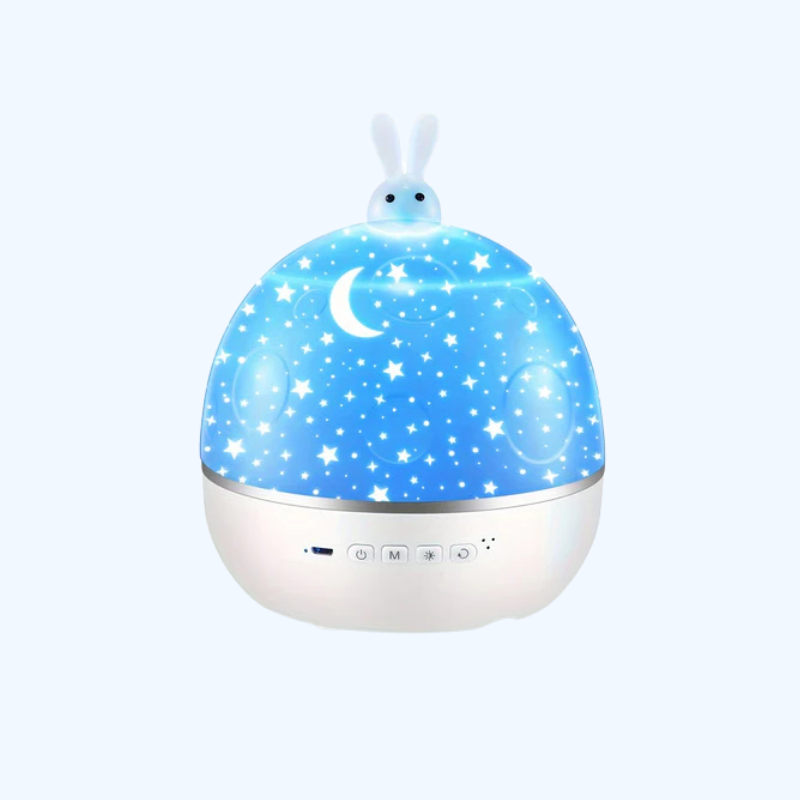 360° draaibare sterrenprojector nachtlamp | 15 films, 7 kleuren projector met muziekspeaker en afstandsbedieningstimer