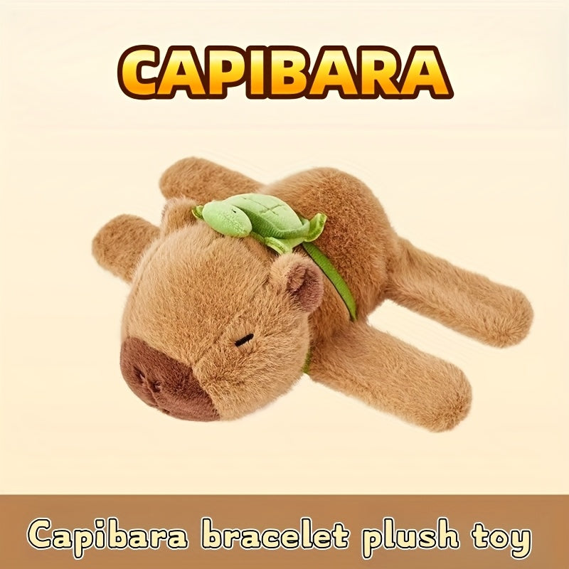 Capybara Knuffelarmband – Schattig Clip-on Speelgoed & Fietsaccessoire | Dierenthema Cadeau voor Kinderen