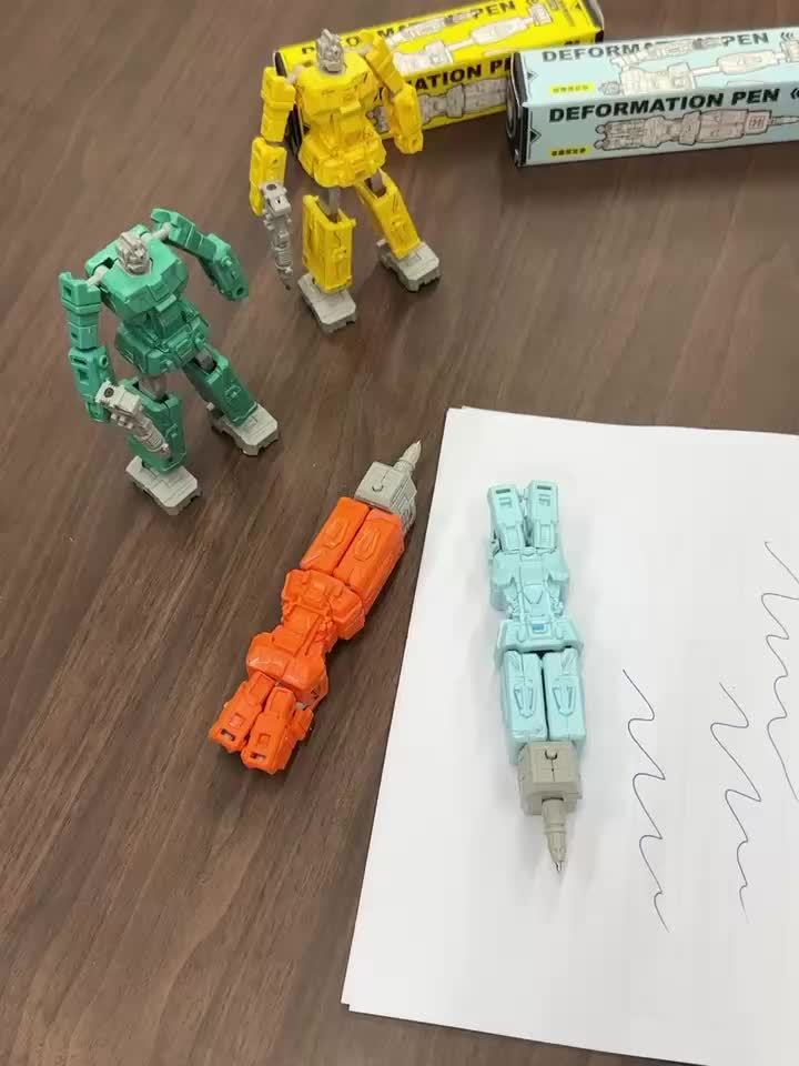 Morphing Robot Pen voor Kinderen | 2-in-1 Creatieve Pen & Speelgoed