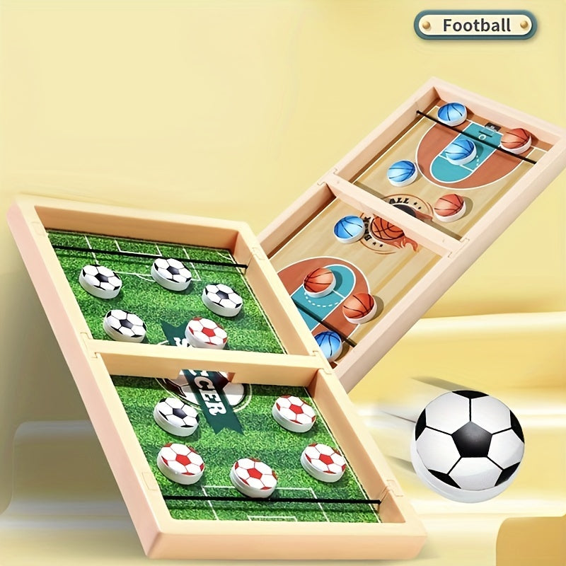 Snel Tafelvoetbal Katapult Schaakspel – 2-Speler Party & Familie Bordspel