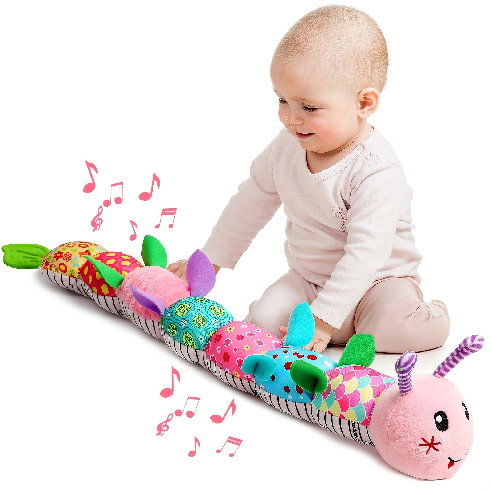 Interactief Muzikaal Baby Speelgoed | Zacht Voel Speelgoed voor 0-12 Maanden | Perfect Cadeau voor Feestdagen & Geboorten