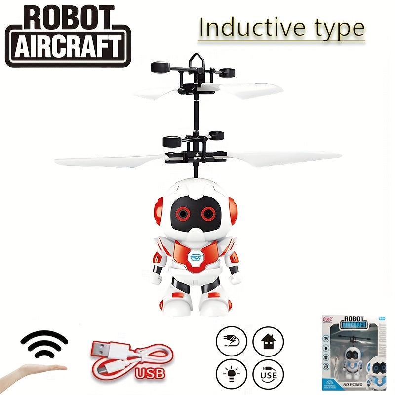 LED Vliegende Robot UFO met Bewegingssensor | Voor Kinderen 6+