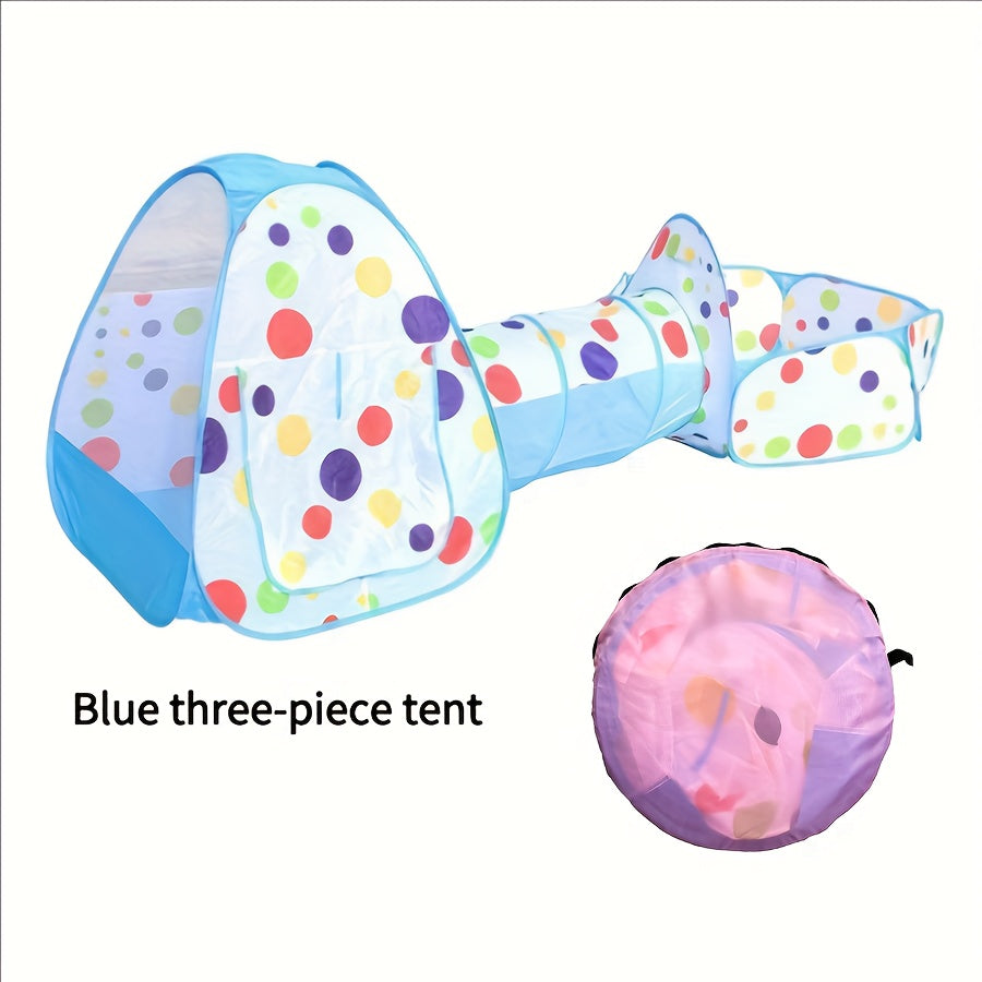 Opvouwbare Ballenbad Tent met Tunnel | Speeltent voor Kinderen