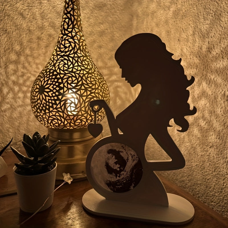 Echografie fotolijst boho stijl | Zwangerschap souvenir