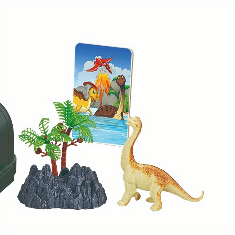 Dinosaurus Opberg Speelhuis | 2-in-1 Opbergdoos en Speelset