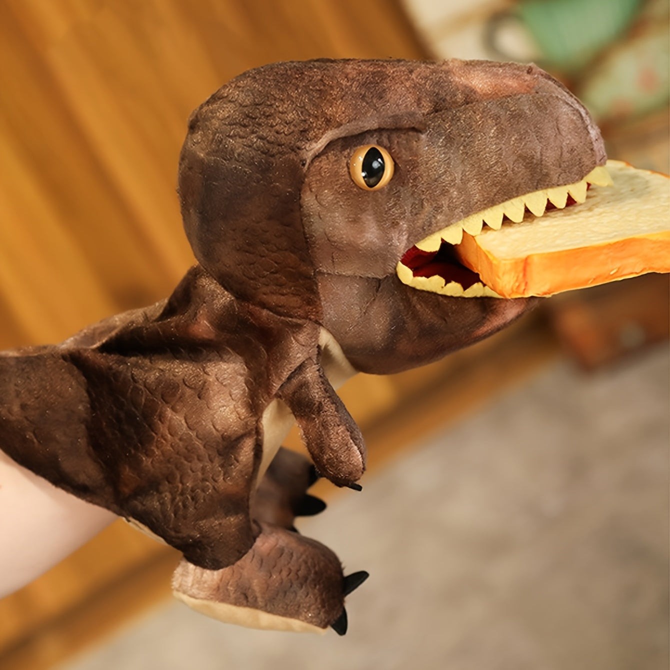 Schattige Pluche Dinosaurus Speelgoedpop |  Zachte Ragdoll voor Desktop