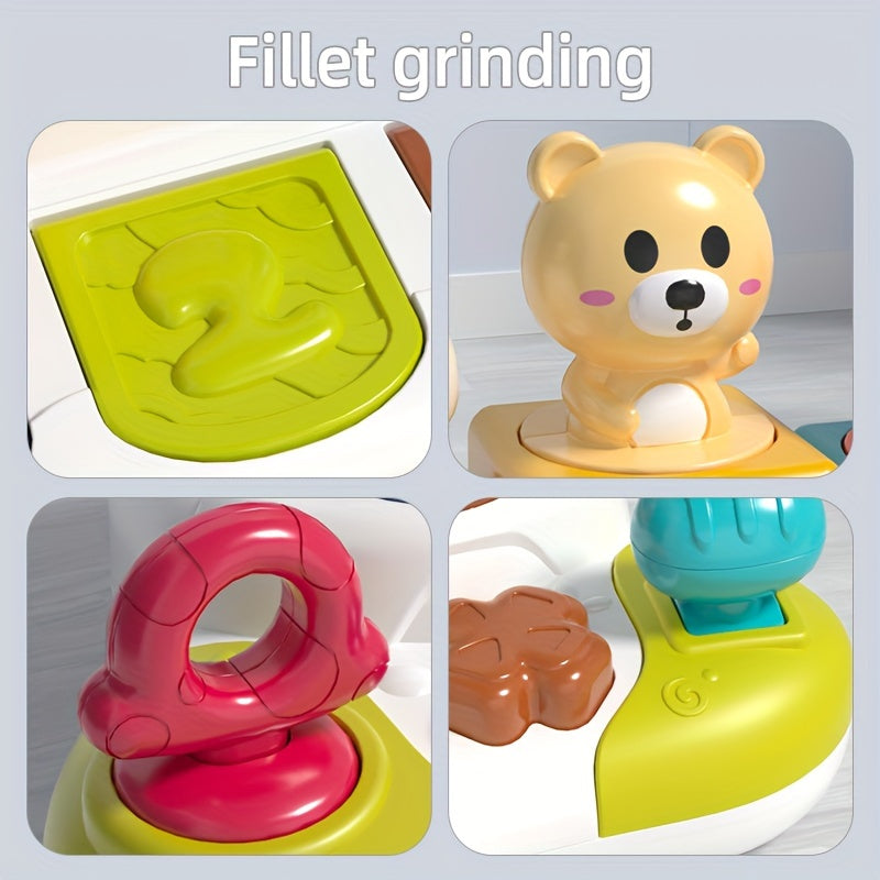 Kiekeboe Doos met Pop-up Dieren – Interactief Educatief Speelgoed voor Baby’s & Peuters