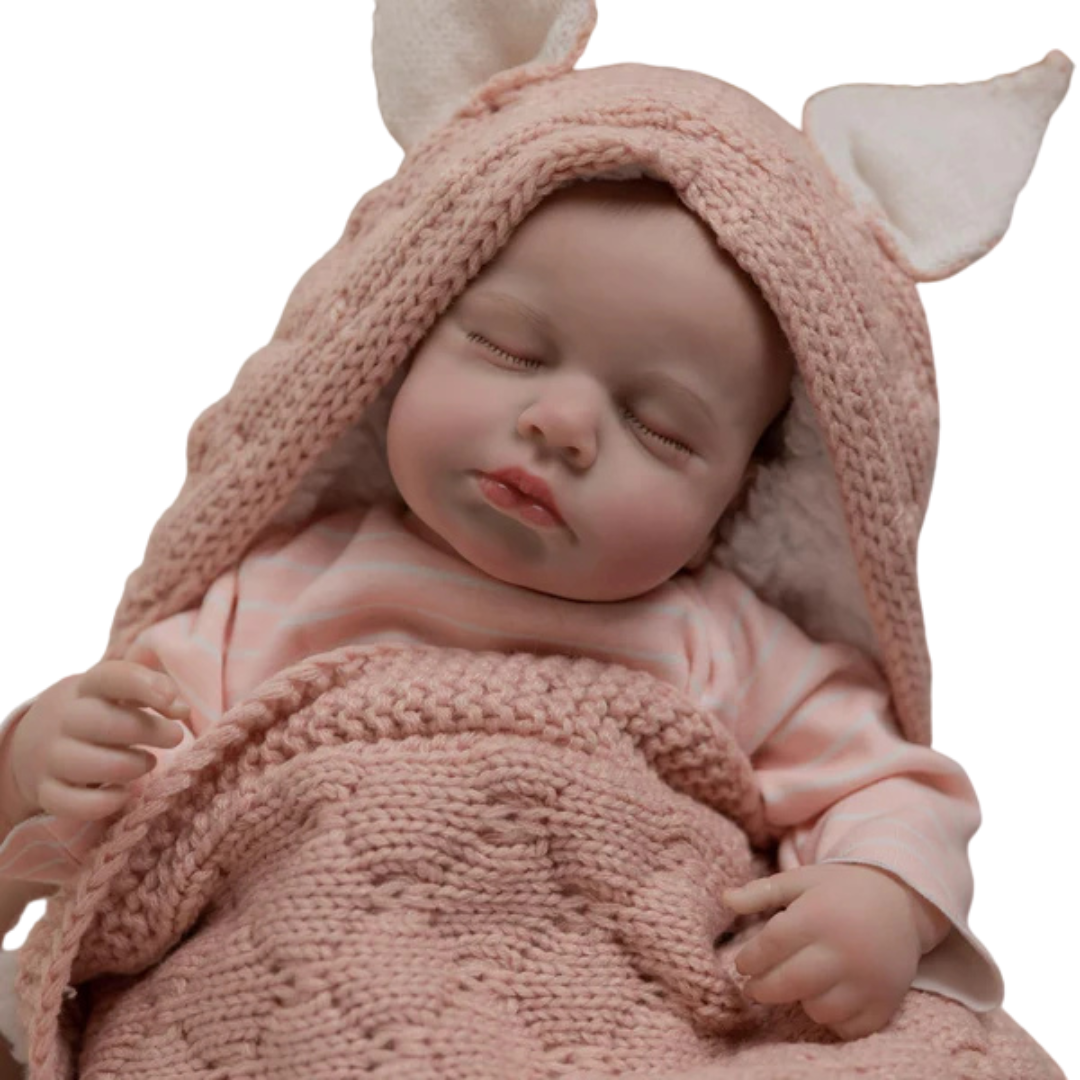 20 Inch Realistische Baby Pop | Levensechte Pasgeboren Babypop Zacht Lichaam Cadeau voor Kinderen van 3+