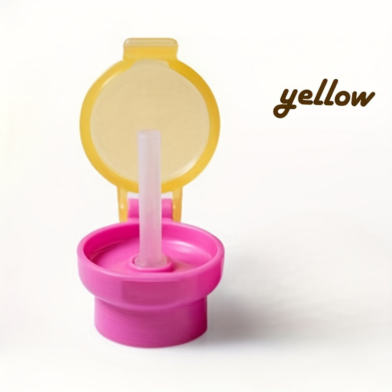 Kinderen Waterfles Sippy Dop | Lekvrije Dop met Rietje voor Sap en Water Fles voor Kinderen en Peuters
