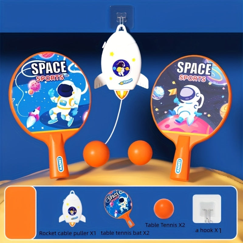 Hangende Tafeltennis Trainer | Interactief Familiespel voor Beweging & Focus