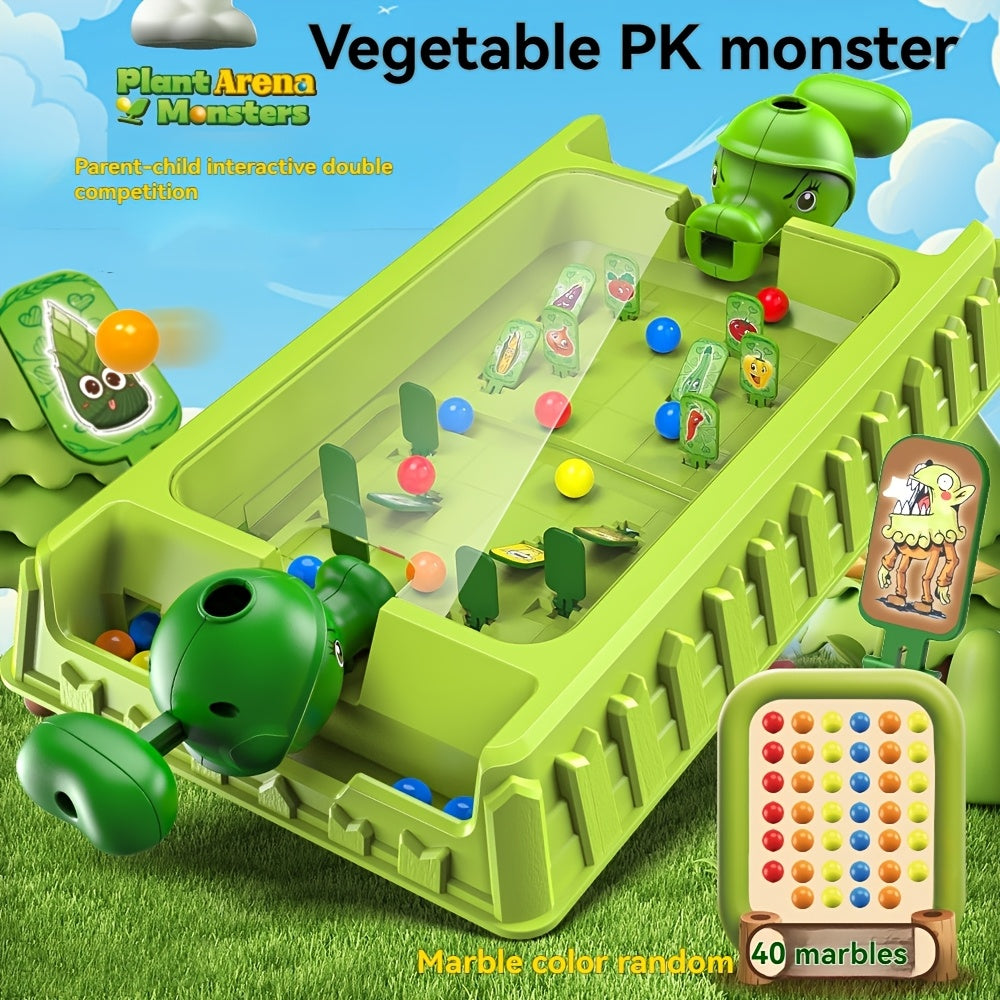 Tafel Schietspel | Interactief 2-Speler Knikkerspel, Educatief Denkspel