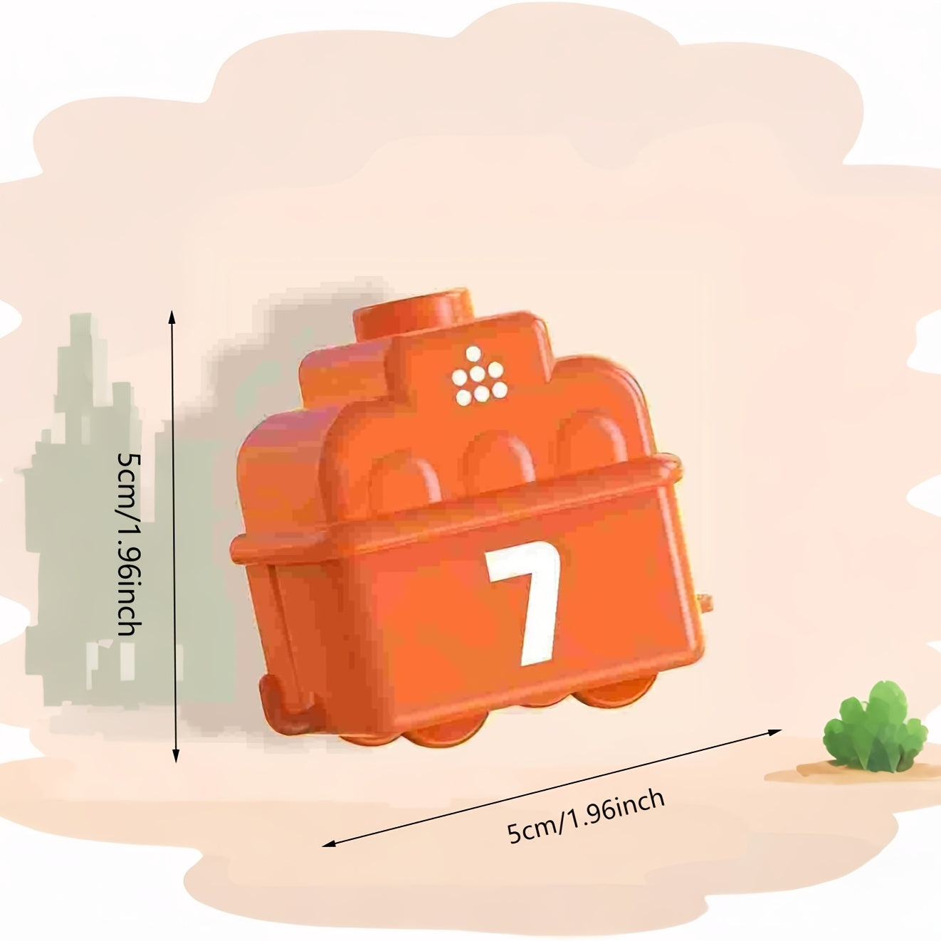 10x Trein Koppelspeelgoed | Educatief Nummers Herkennen | Ouder-Kind Activiteit