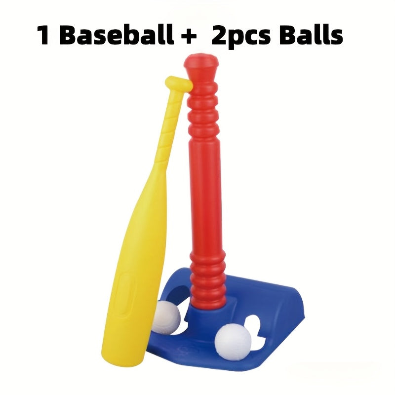 T-Ball Honkbalset voor Kinderen vanaf 3 Jaar - Sport Speelgoed voor Peuters, Jongens en Meisjes - Complete Slagbal Set voor Binnen en Buiten Spelen